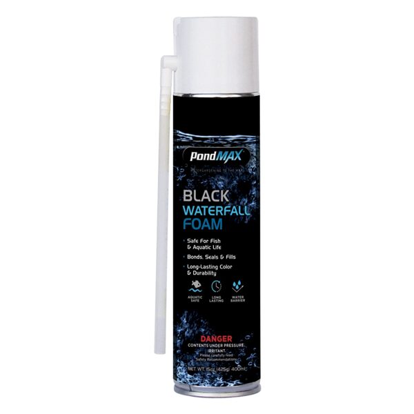 PondMAX Black Waterfall Foam